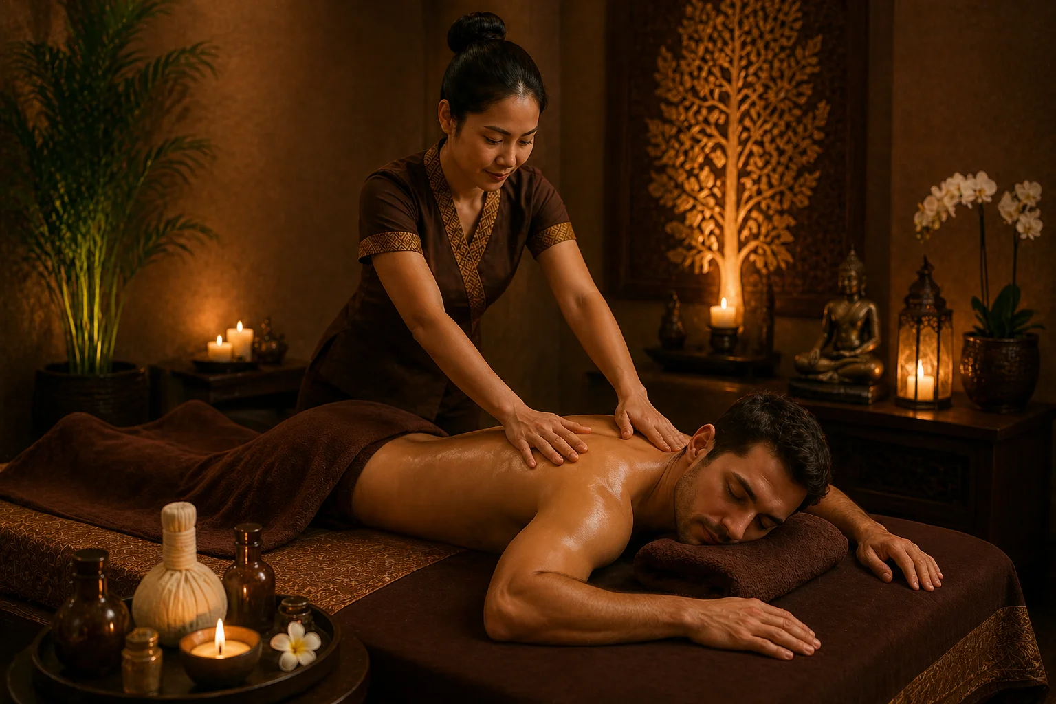Full Body Massage at VIP Spa Majan