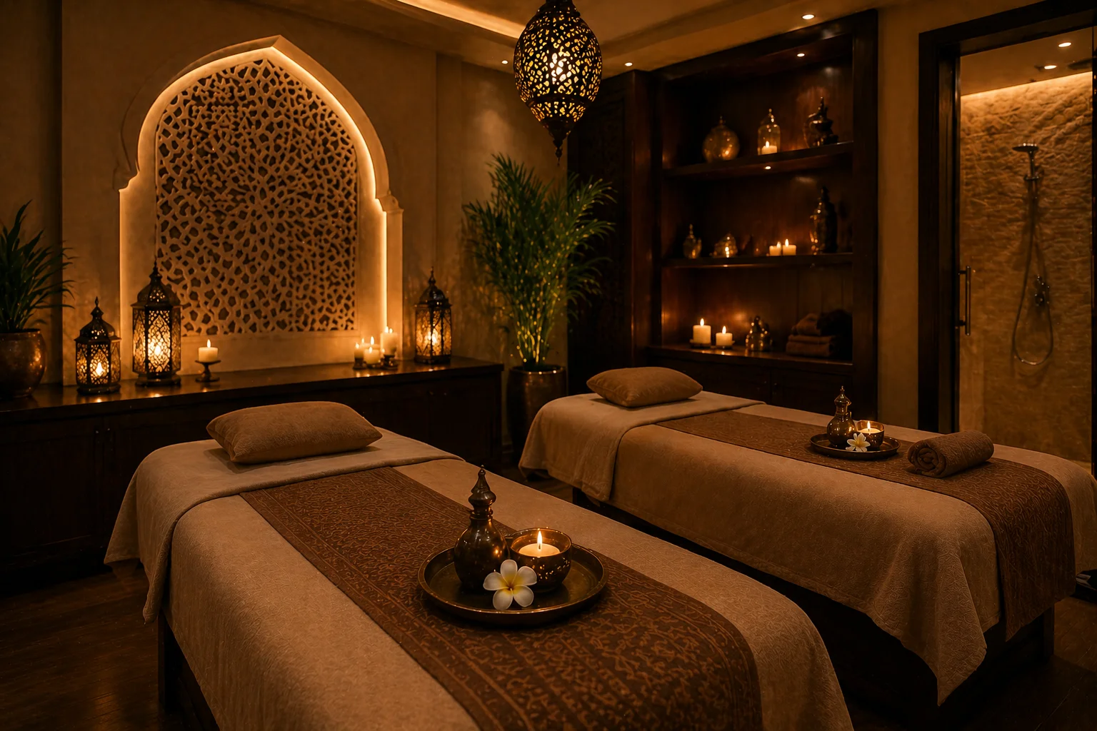 Private VIP room at VIP Spa Majan inside Midtown Central Mall